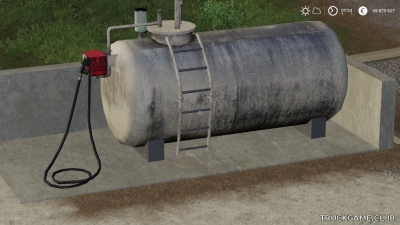 Мод "Placeable Tank Station" для Farming Simulator 2019