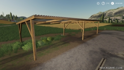 Мод "Placeable Large Shelter" для Farming Simulator 2019
