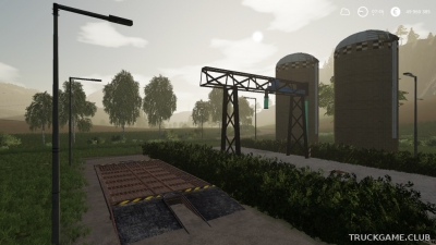 Мод "Placeable Unloading Station Deko" для Farming Simulator 2019