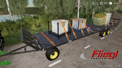 Мод "Fliegl DPW 180" для Farming Simulator 2019