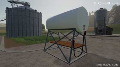 Мод "Placeable US Fuel Tank" для Farming Simulator 2019
