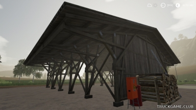 Мод "Placeable Farm Storage Barn EU" для Farming Simulator 2019
