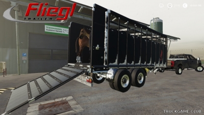 Мод "Fliegl Viehtransporter" для Farming Simulator 2019