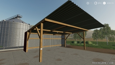 Мод "Placeable Small Shelter v2.0" для Farming Simulator 2019