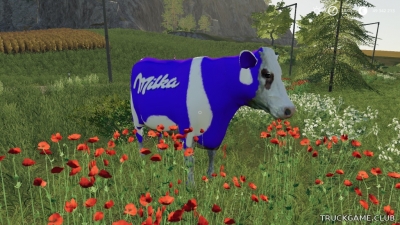 Мод "Placeable Kuh Milka" для Farming Simulator 2019
