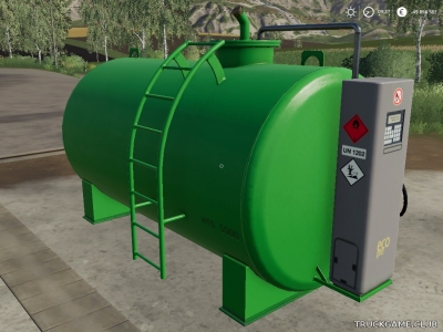 Мод "Placeable Fuel Tank 5000" для Farming Simulator 2019