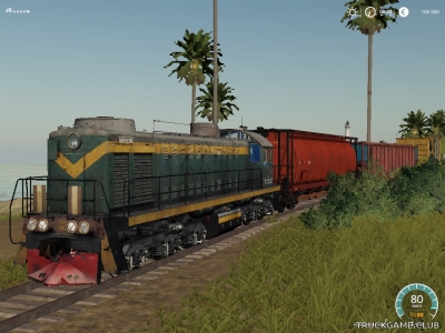 Мод "Diesel Locomotive" для Farming Simulator 2019