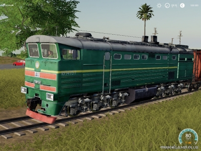 Мод "Diesel Locomotive" для Farming Simulator 2019