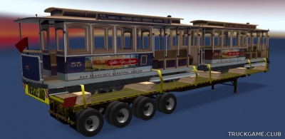 Мод "Oversize Overweight Trailers USA" для American Truck Simulator