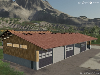 Мод "Placeable Composite Halls" для Farming Simulator 2019