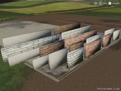 Мод "Placeable Walls" для Farming Simulator 2019
