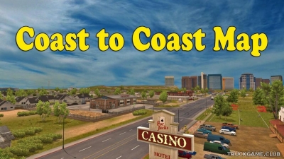 Мод "Coast to Coast v2.6.2.2" для American Truck Simulator
