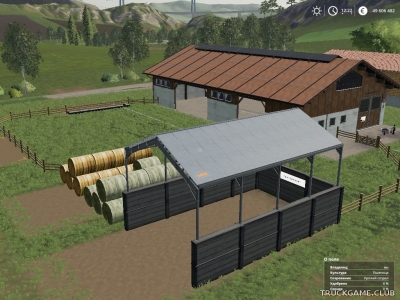 Мод "Placeable Pferdestall" для Farming Simulator 2019