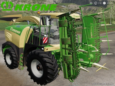 Мод "Krone BiG X 580" для Farming Simulator 2019