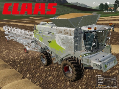 Мод "Claas Lexion 780" для Farming Simulator 2019