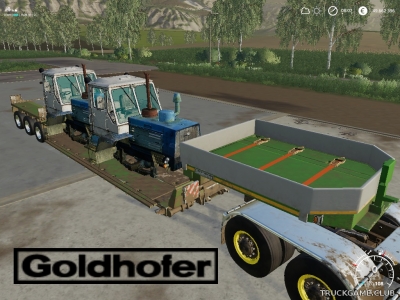 Мод "Goldhofer Stz Vp3" для Farming Simulator 2019