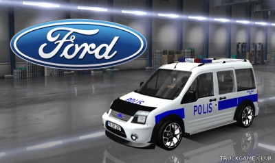 Мод "Ford Tourneo Connect" для American Truck Simulator
