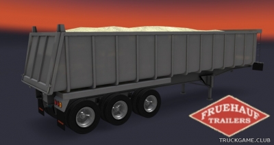 Мод "Fruehauf Tri-Axle Dump" для American Truck Simulator