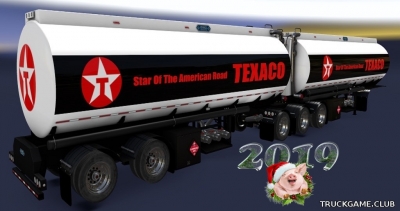 Мод "Advanced B-Train Tanker Freight" для American Truck Simulator