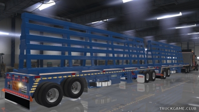 Мод "Owned Ferbus Flatbed Trailer" для American Truck Simulator