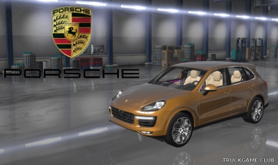 Мод "Porsche Cayenne Turbo S 2016" для American Truck Simulator