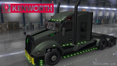 Мод "Kenworth T680 General" для American Truck Simulator
