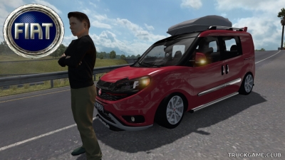 Мод "Fiat Doblo 2018" для American Truck Simulator