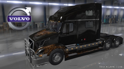 Мод "Volvo VNL 780 Custom Parts and Upgrades" для American Truck Simulator