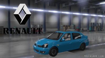 Мод "Renault Clio Symbol" для American Truck Simulator