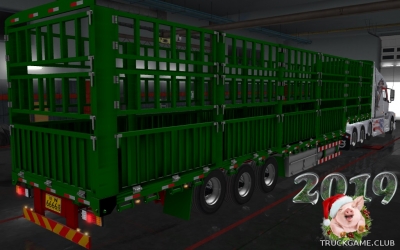 Мод "Owned 13.5M Highbar Trailer" для Euro Truck Simulator 2