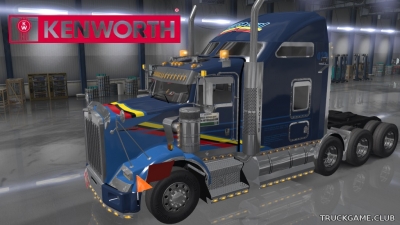 Мод "Kenworth T800 2017" для American Truck Simulator