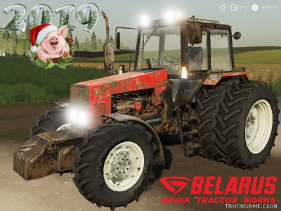 Мод "МТЗ-1221 Погрузчик" для Farming Simulator 2019