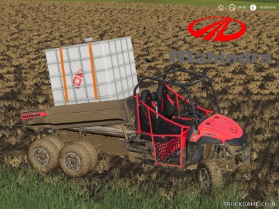 Мод "Mahindra Retriever 1000 Utility LongBox v3.2" для Farming Simulator 2019