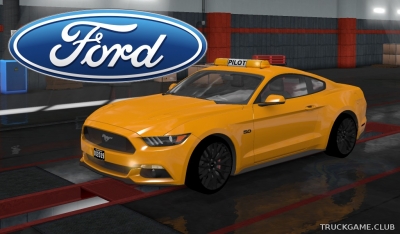 Мод "Ford Mustang GT 2015" для Euro Truck Simulator 2