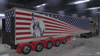 Мод "Owned Custom 53 Trailer v1.5" для American Truck Simulator