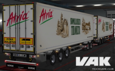 Мод "Owned Vak Trailers v2.0" для Euro Truck Simulator 2