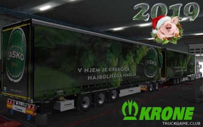 Мод "Krone MegaLiner 2017 v2.3" для Euro Truck Simulator 2