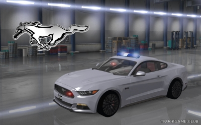Мод "Ford Mustang GT 2015" для American Truck Simulator
