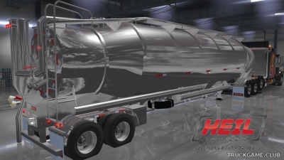 Мод "Owned Heil Superflo Pneumatic Drybulk Tanker" для American Truck Simulator