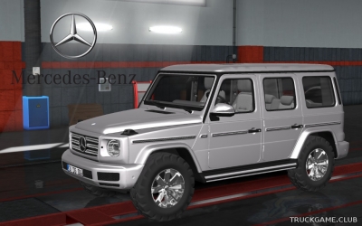 Мод "Mercedes G500 2019" для Euro Truck Simulator 2