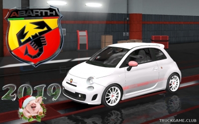 Мод "Fiat 500 Abarth" для Euro Truck Simulator 2
