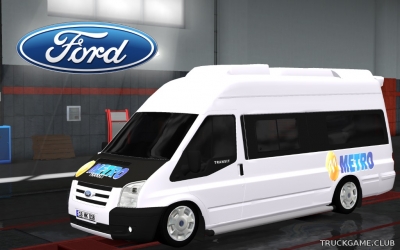 Мод "Ford Transit 2010" для Euro Truck Simulator 2