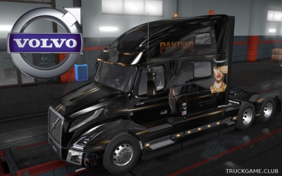 Мод "Volvo VNL 2018 Bagheera Skins" для Euro Truck Simulator 2
