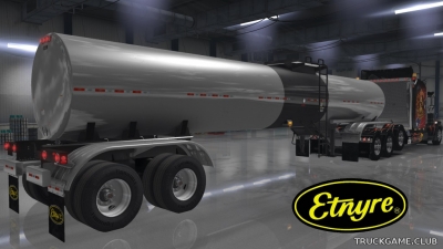 Мод "Owned Etnyre Asphalt Tanker" для American Truck Simulator