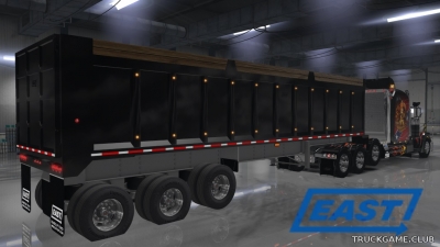 Мод "Owned East 4Axle Dump" для American Truck Simulator
