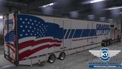 Мод "Owned RD Moving Van" для American Truck Simulator