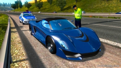 Мод "GTA V Traffic" для Euro Truck Simulator 2