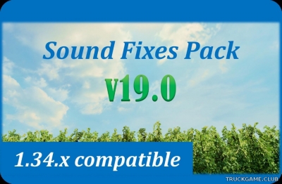 Мод "Sound Fixes Pack v19.0" для Euro Truck Simulator 2