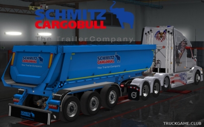 Мод "Owned Schmitz Tipper" для Euro Truck Simulator 2