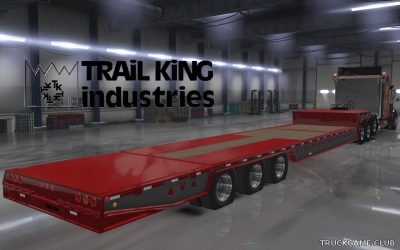 Мод "Owned Trail King Dovetail" для American Truck Simulator